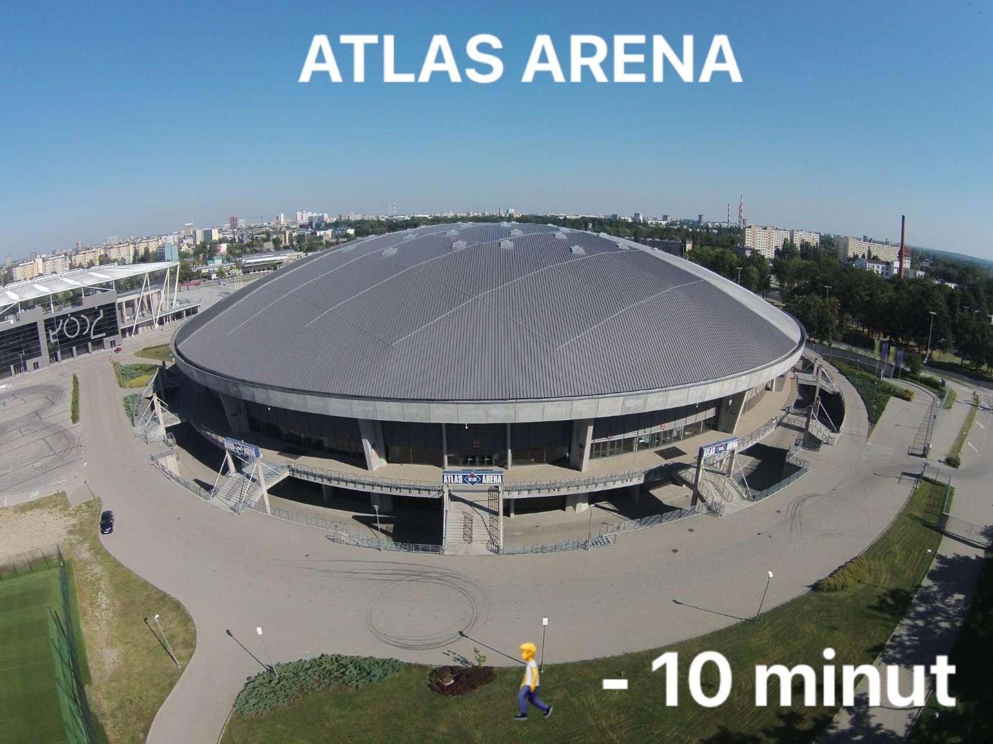 Scandinavian Zoo Atlas Arena Retkinia District Parking Lodz  Exterior photo
